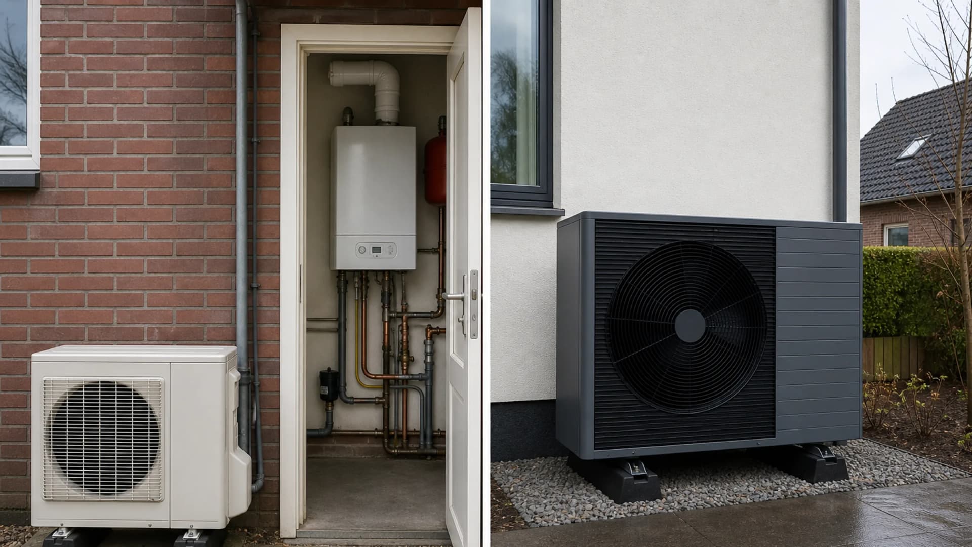 Hybrid vs all-electric heat pump