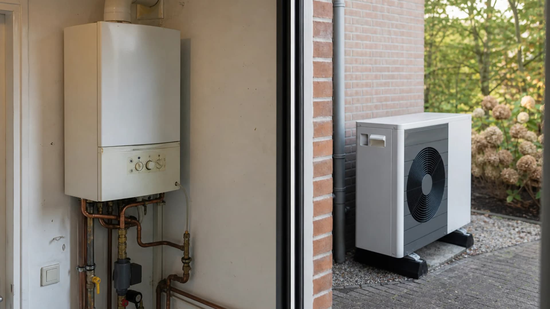Heat pump vs gas boiler